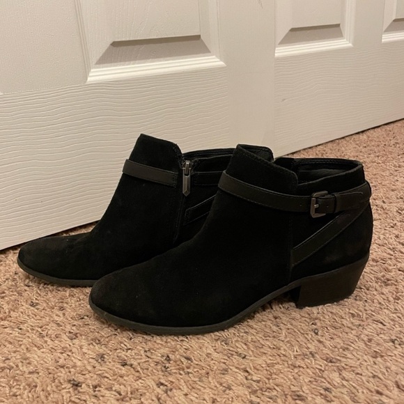 Sam Edelman Shoes - Sam Edelman Black Suede Ankle Boots